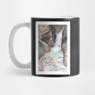 Waterfall watercolor Mug